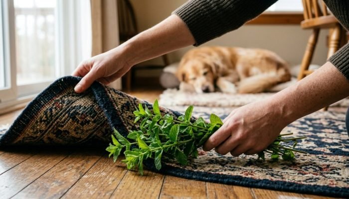 Hands_placing_pennyroyal_under_rug_202607232344-e1784861123276.jpeg
